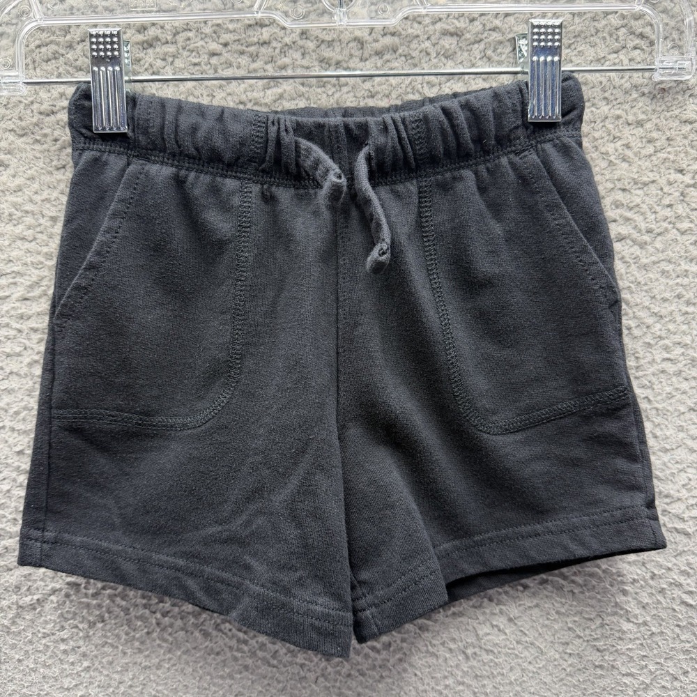 Carters Shorts Toddler Boys Size 4T Black Cotten Blend Shorts Size 4T